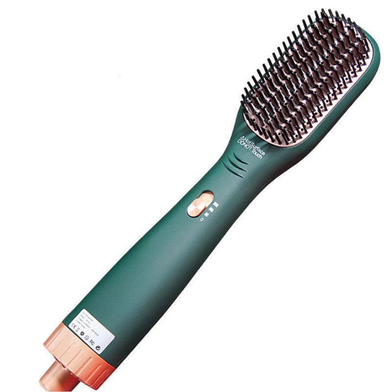 Hot Air Comb 3 In 1 for straight and curly hair with negative ion technology