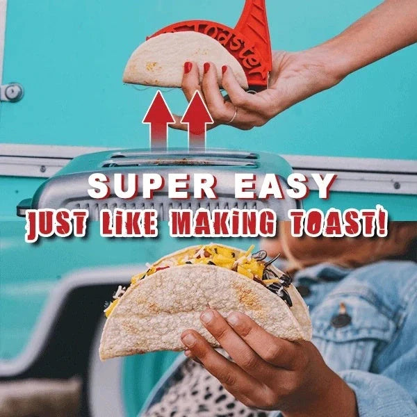 Taco Toaster Shell Maker for healthy, crispy tortillas in standard toaster