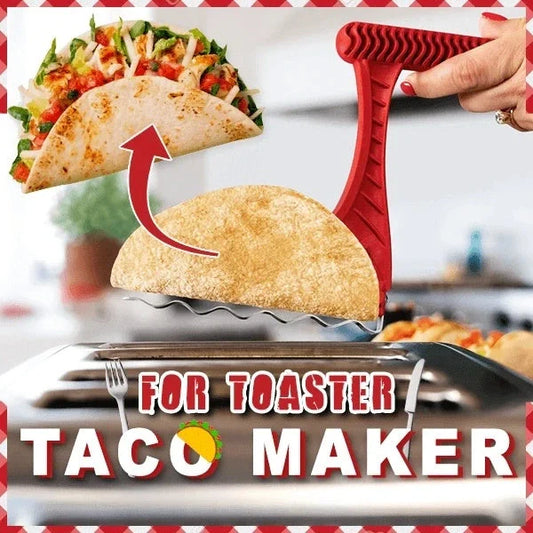 Taco Toaster Shell Maker for healthy, crispy tortillas in standard toaster