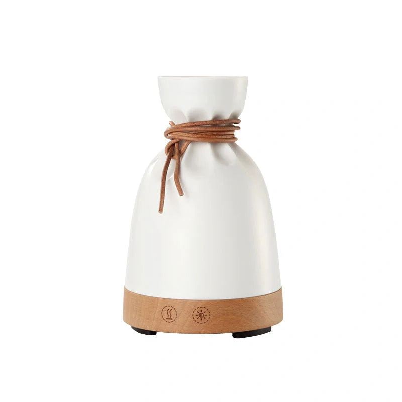Wood Aromatherapy Desk Lamp Humidifier with noise reduction technology