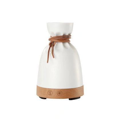 Wood Aromatherapy Desk Lamp Humidifier with noise reduction technology