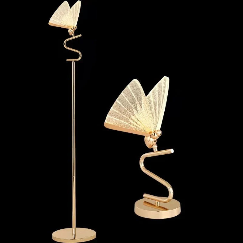 Modern Butterfly Lamp Chandelier with LED lighting for indoor decor