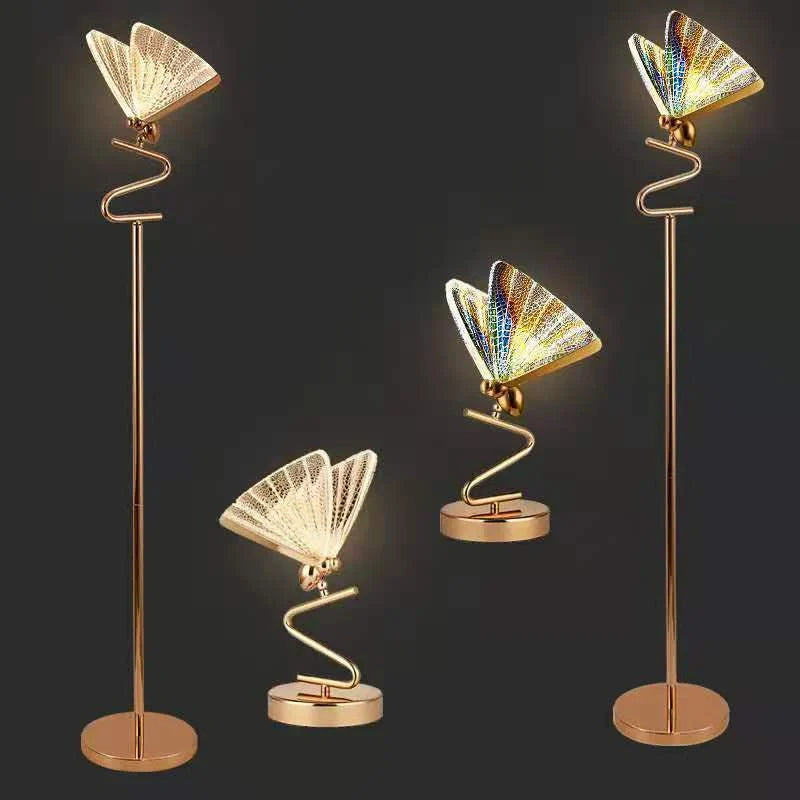 Modern Butterfly Lamp Chandelier with LED lighting for indoor decor