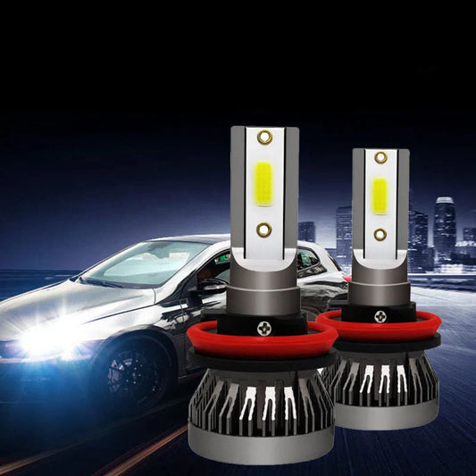 GM car LED headlights with COB light source and aviation aluminum body