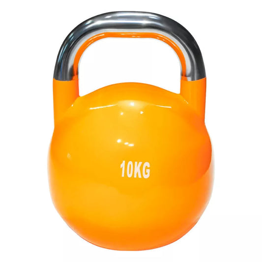 Steel paint kettlebell for strength training in various weights from 4kg to 32kg