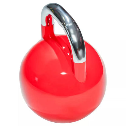 Steel paint kettlebell for strength training in various weights from 4kg to 32kg