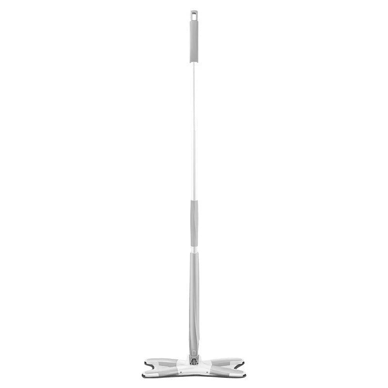 Premium flat mop with 360-degree rotational head, adjustable telescopic handle, and high-quality microfibre material for effortless cleaning