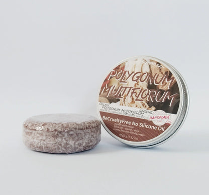 Revitalising Herbal Shampoo Bars with Polygonum and Ginseng for nourished, healthy-looking hair