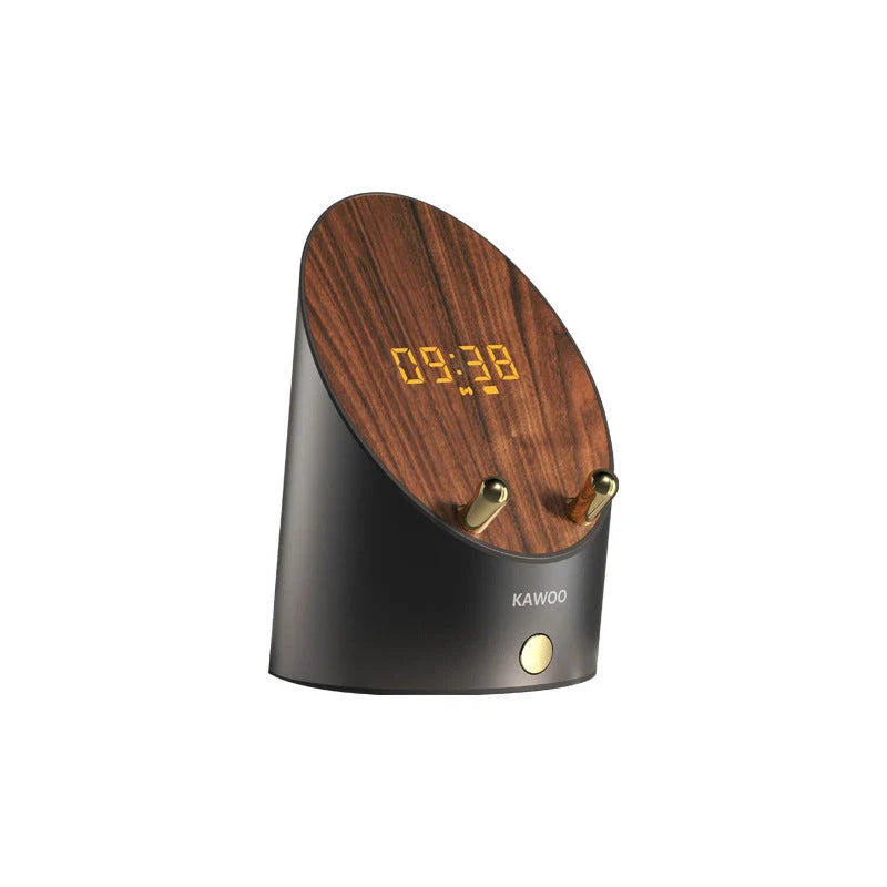 Innovative induction speaker with integrated alarm clock - wireless music experience with premium sound quality