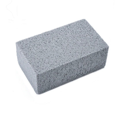 Natural pumice barbecue cleaning brick for chemical-free grill maintenance