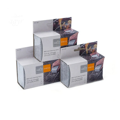 Natural pumice barbecue cleaning brick for chemical-free grill maintenance
