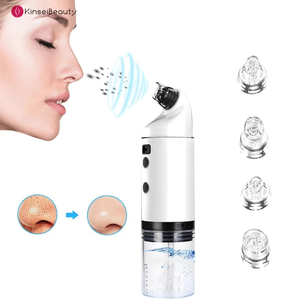 Electric Facial Cleaning Vacuum with multiple heads for deep skin cleansing