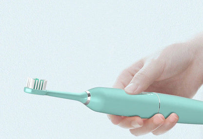 Ultrasonic Electric Toothbrush with Tartar Removal Scaler - Customizable Intensity, High-Frequency Vibrations, and Waterproof Design for Effective Dental Cleaning