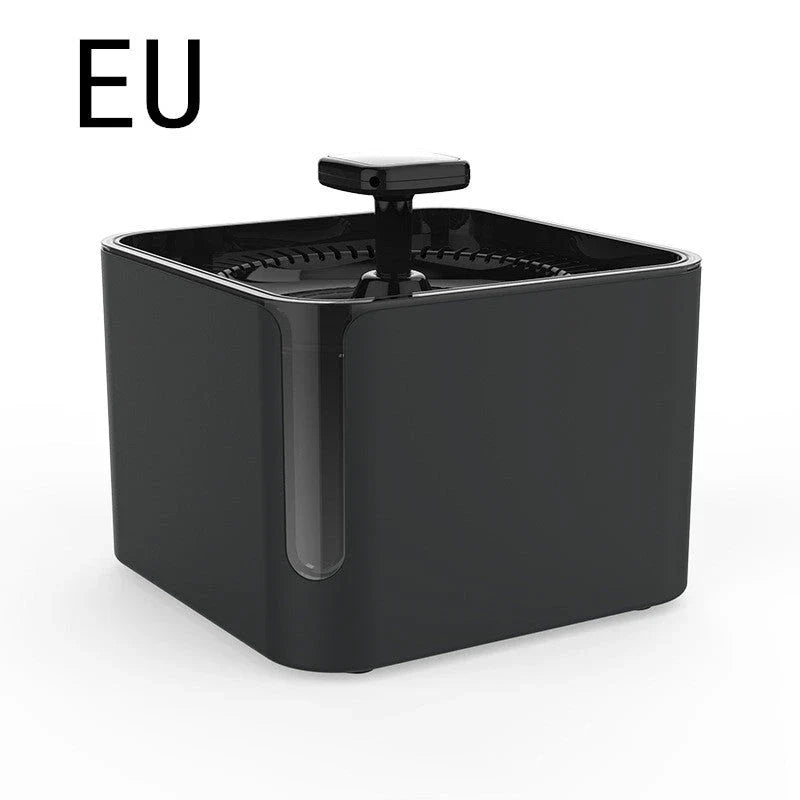 Energy-Efficient 3L USB Automatic Pet Feeder and Water Fountain with 360-degree Circulating Filtration and Automatic Power-Off Feature