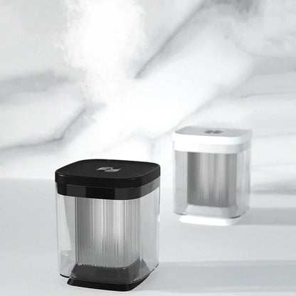 Ultrasonic Humidifier with Aroma Diffuser and Night Light for Improved Air Quality and Relaxation