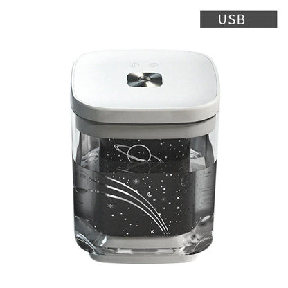 Ultrasonic Humidifier with Aroma Diffuser and Night Light for Improved Air Quality and Relaxation