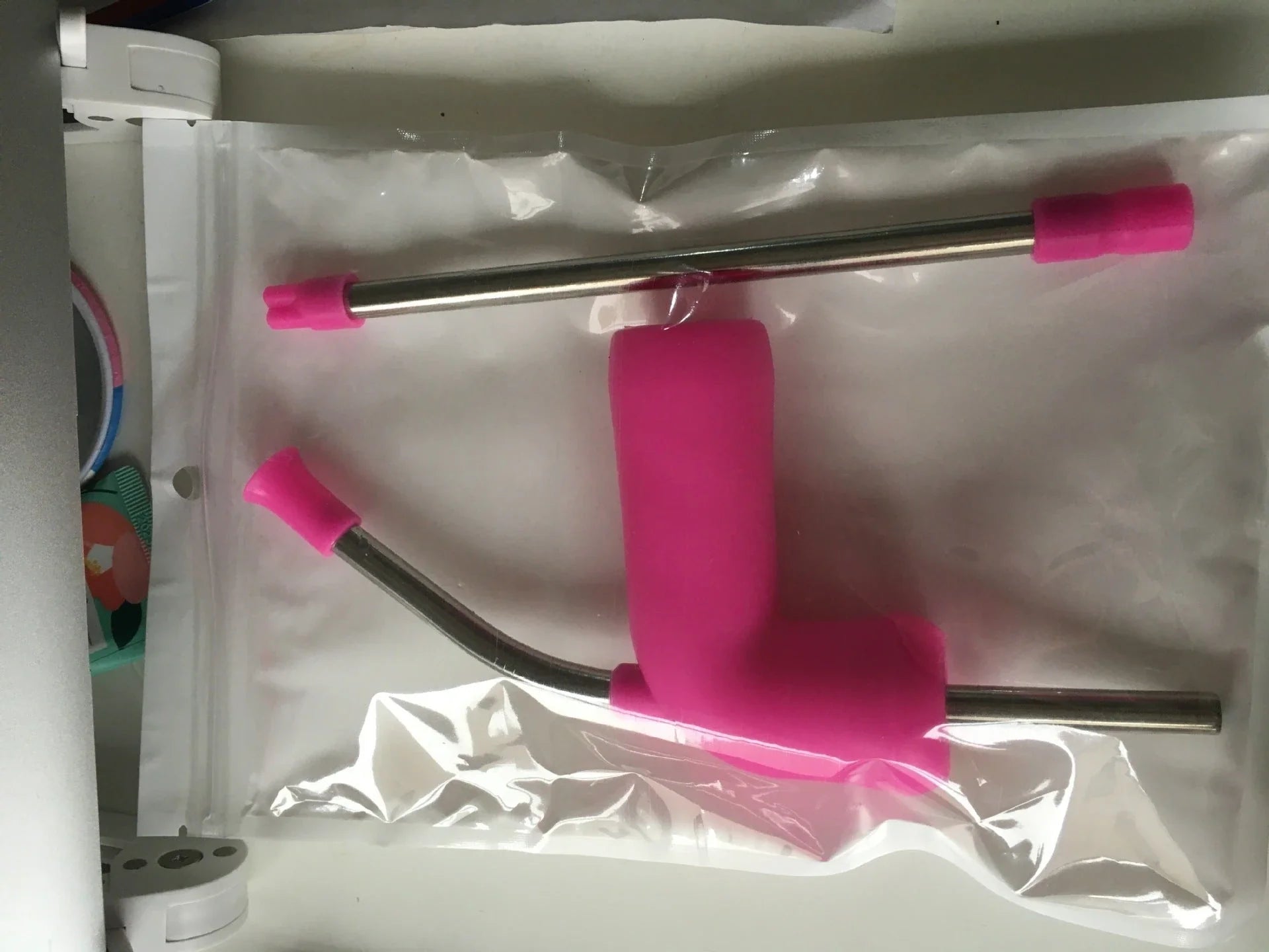 Slick Sipping Straw - Premium Stainless Steel and Plastic Party Accessory for Smooth, Fast-Flowing Beverage Enjoyment