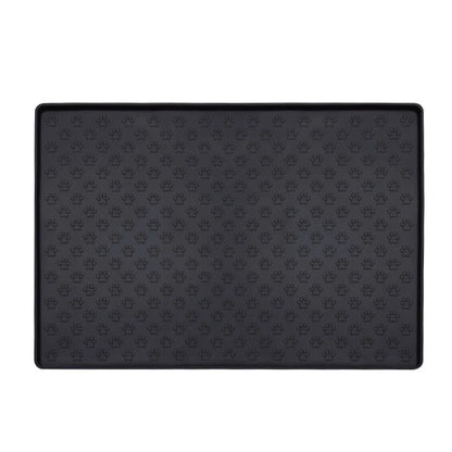 Waterproof and easy-to-clean silicone pet mat in various colours, designed for the comfort and convenience of dogs and cats in the UK.