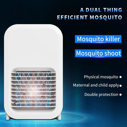 2in1 LED Mosquito Killer Lamp and Racket with USB charging cable