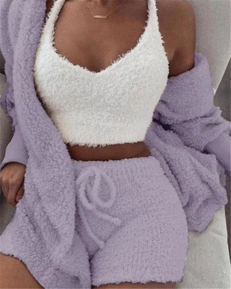 Premium luxury flannel loungewear set in a variety of stylish colours and sizes