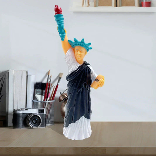 Expertly crafted Joe Biden figurine featuring a lifelike design and premium British construction for a stylish home accent piece