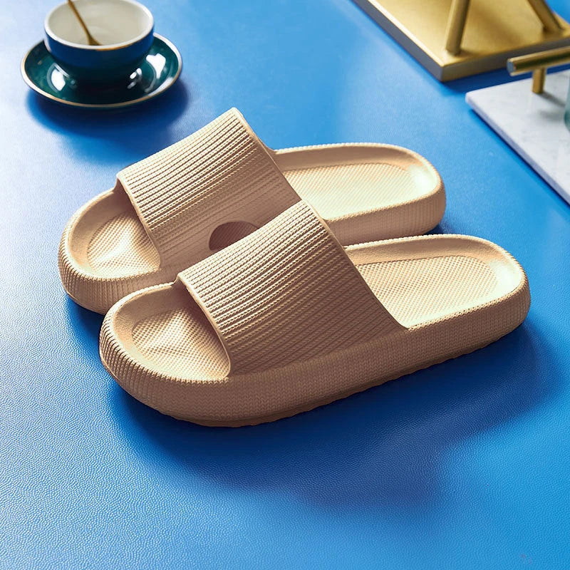 Cozy Slip-On Slippers for Men and Women in a Variety of Vibrant Colors