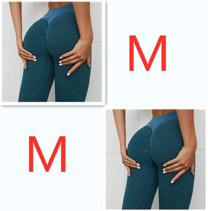 Premium plaid leggings in a variety of vibrant colors, designed for high-performance workouts and all-day comfort.