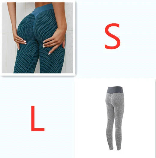 Premium plaid leggings in a variety of vibrant colors, designed for high-performance workouts and all-day comfort.