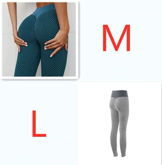 Premium plaid leggings in a variety of vibrant colors, designed for high-performance workouts and all-day comfort.