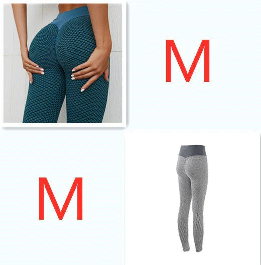 Premium plaid leggings in a variety of vibrant colors, designed for high-performance workouts and all-day comfort.