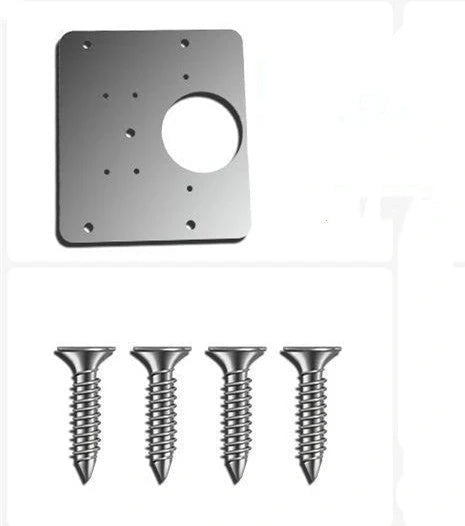 Stainless steel hinge repair installation device for furniture restoration