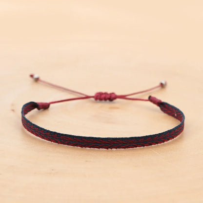 Handcrafted bohemian bracelet with ethnic flair, featuring premium Miyuki DB beads and traditional weaving techniques