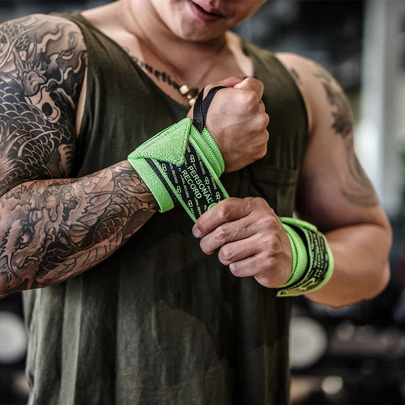 Professional anti-sprain wrist guard for weightlifting and powerlifting in various colours