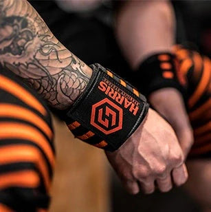 Professional anti-sprain wrist guard for weightlifting and powerlifting in various colours