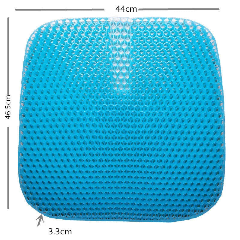 Breathable Honeycomb Seat Cushion with TPE Gel for car and home comfort