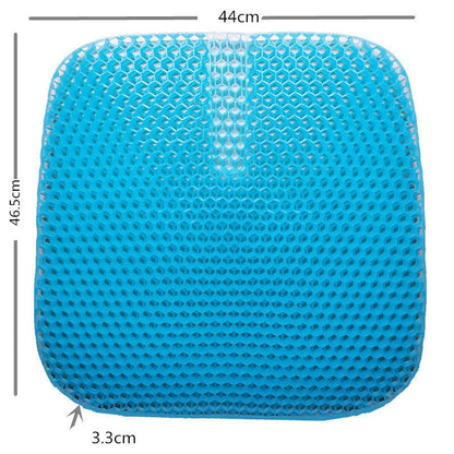 Breathable Honeycomb Seat Cushion with TPE Gel for car and home comfort
