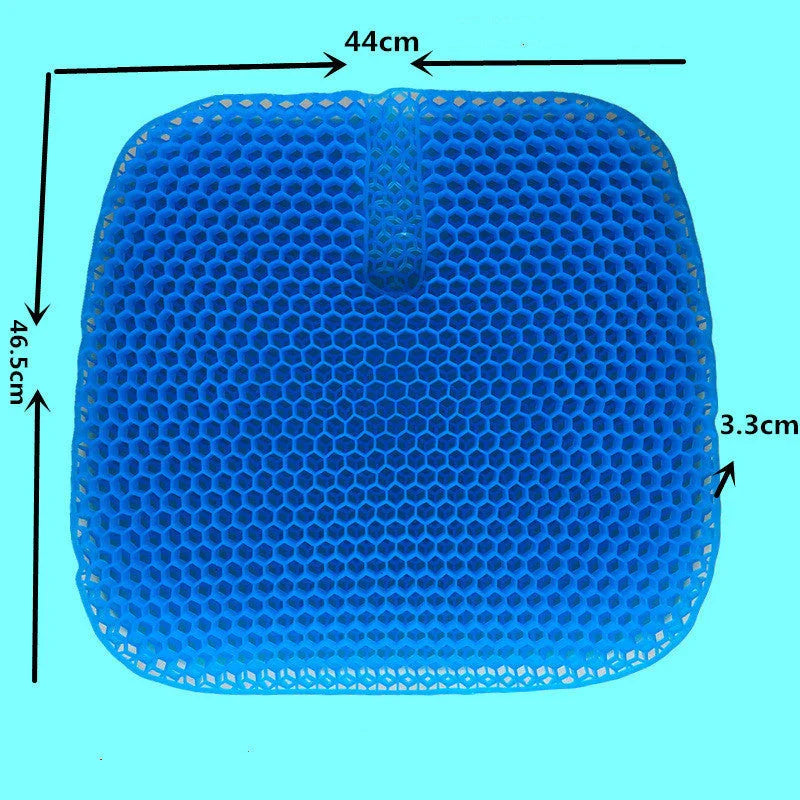 Breathable Honeycomb Seat Cushion with TPE Gel for car and home comfort
