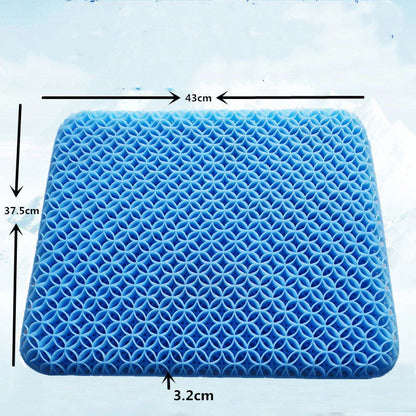 Breathable Honeycomb Seat Cushion with TPE Gel for car and home comfort