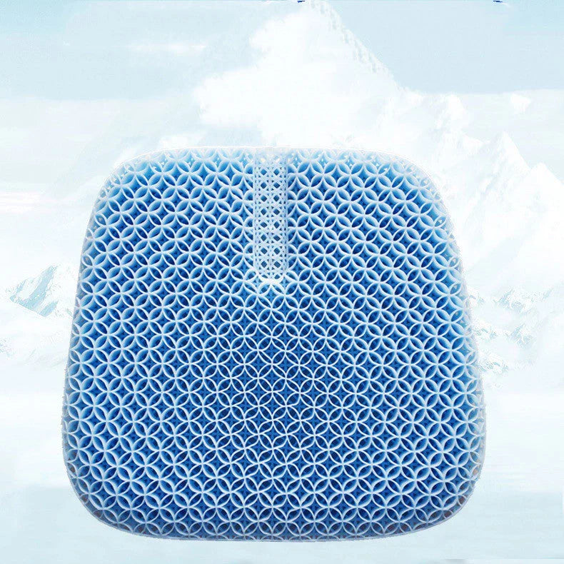 Breathable Honeycomb Seat Cushion with TPE Gel for car and home comfort