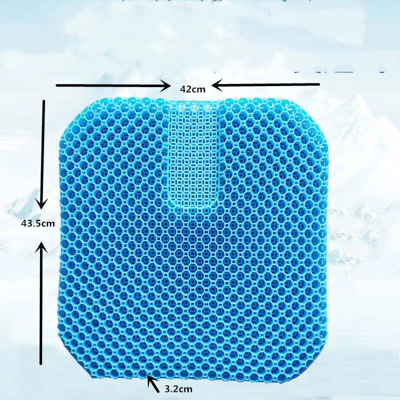 Breathable Honeycomb Seat Cushion with TPE Gel for car and home comfort