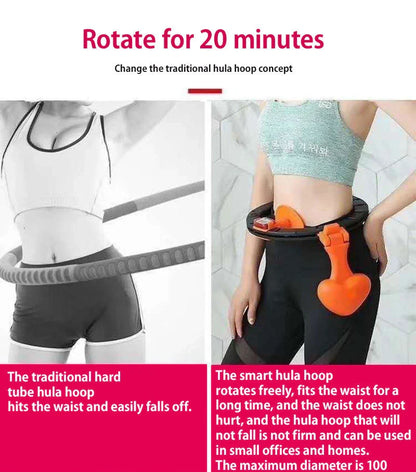 Adjustable Abdominal Toning Hoop - Lightweight, Portable Exercise Equipment for Toning and Slimming the Waistline