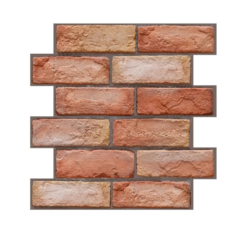 Brick texture self-adhesive wallpaper for moisture-proof home decoration