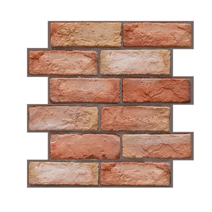 Brick texture self-adhesive wallpaper for moisture-proof home decoration