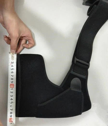 Adjustable neoprene shoulder support brace for dislocation and arthritis pain relief