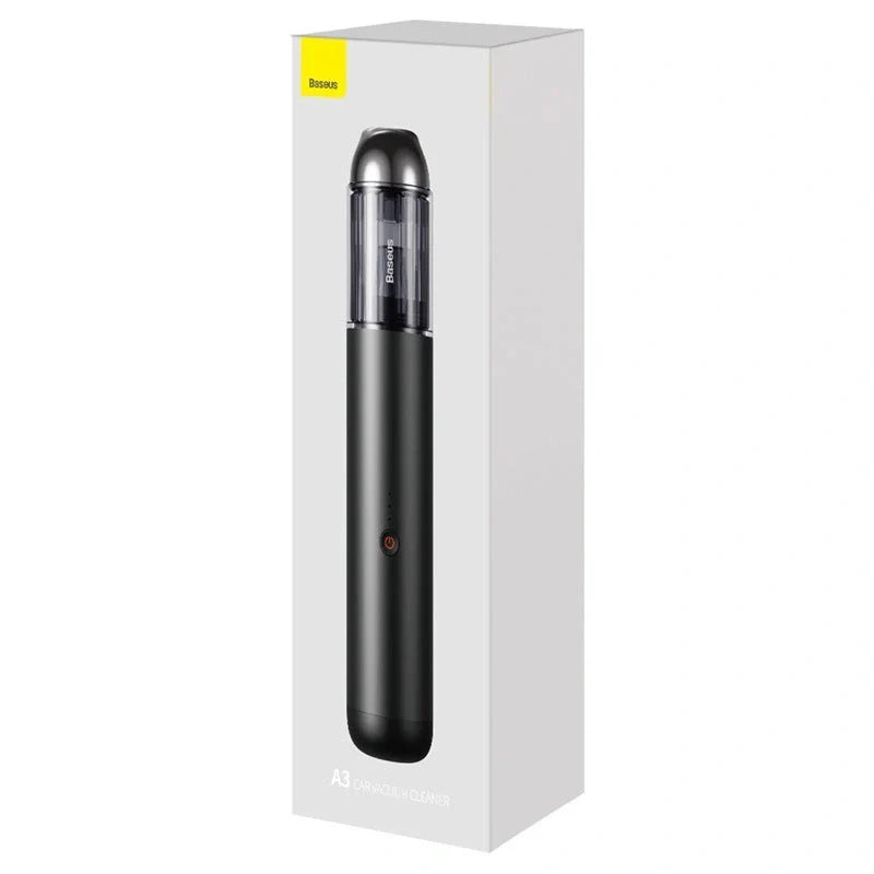 Portable car wireless vacuum cleaner with nozzle and blowing tube