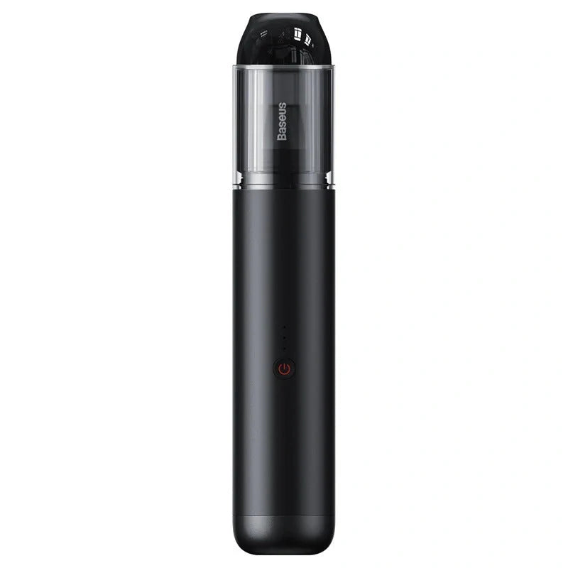 Portable car wireless vacuum cleaner with nozzle and blowing tube