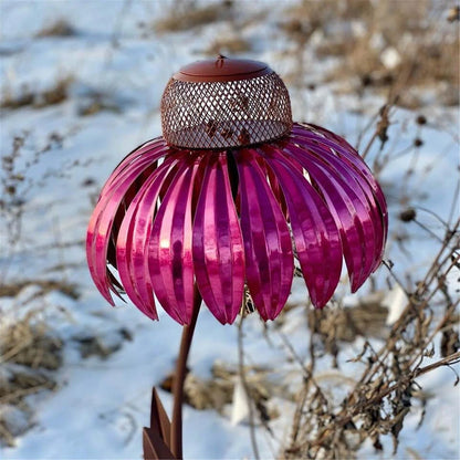 Elegant petal-shaped bird feeder in various colors, designed to attract and delight birds in your backyard