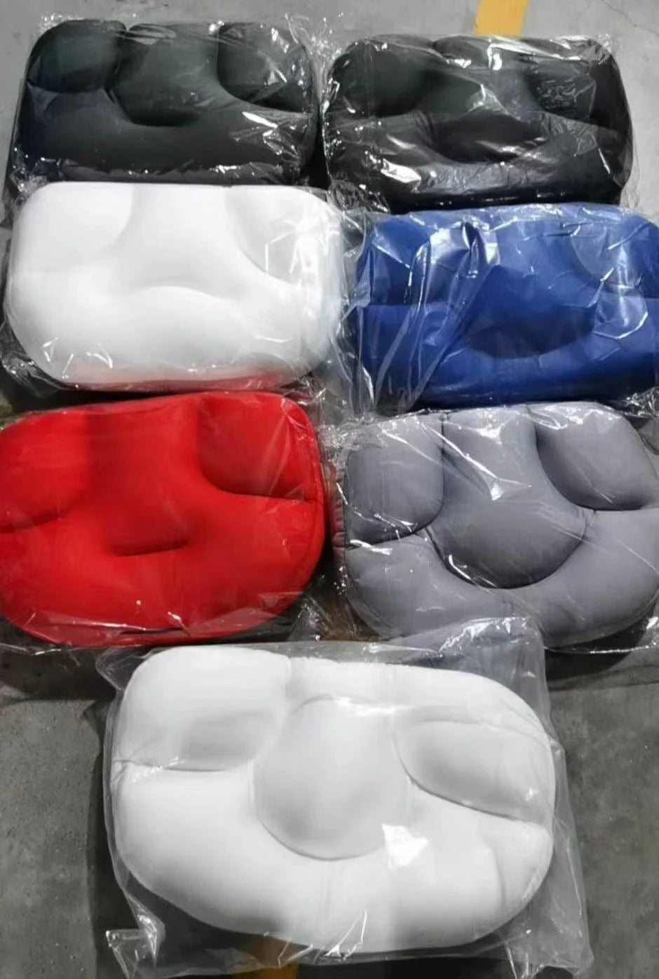 Ergonomic butterfly-shaped memory foam pillow with soft, breathable fabric cover for comfortable side-sleeping