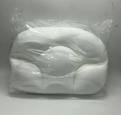 Ergonomic butterfly-shaped memory foam pillow with soft, breathable fabric cover for comfortable side-sleeping