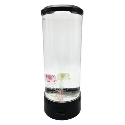 Enchanting jellyfish lamp with lifelike jellyfish and colour-changing effects, creating a serene and relaxing ambiance.